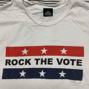 Rock and Roll Hall of Fame Rock the Vote T-Shirt